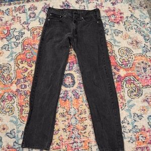Levi's Men's Dark Gray Straight Jeans
